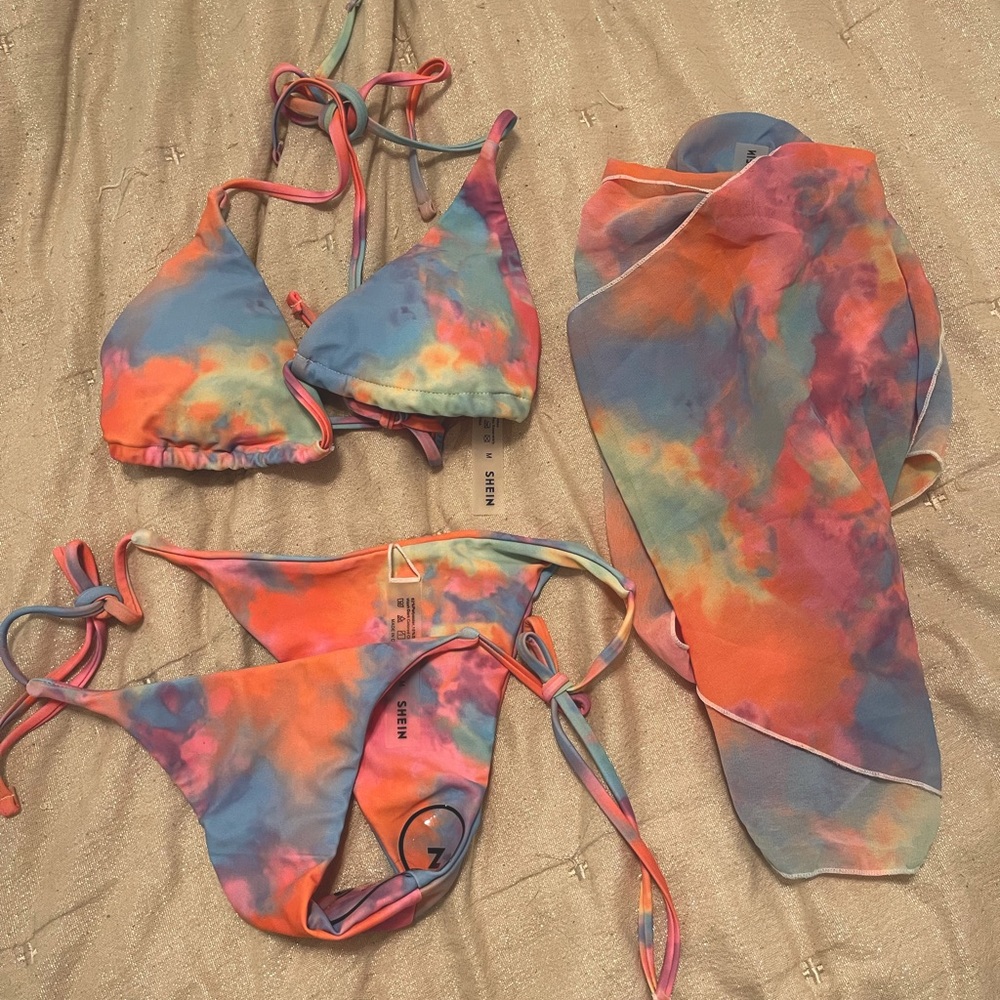 Shein bathing suit (3 piece)